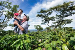 scotia bnk annual report cover El salvador coffee plantation owner